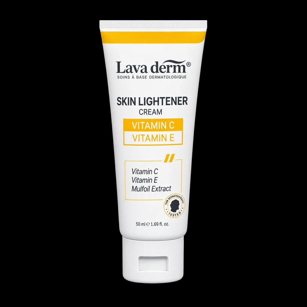 Lava Derm Skin Lightener Cream with Vitamin C and Vitamin E, 50 ml