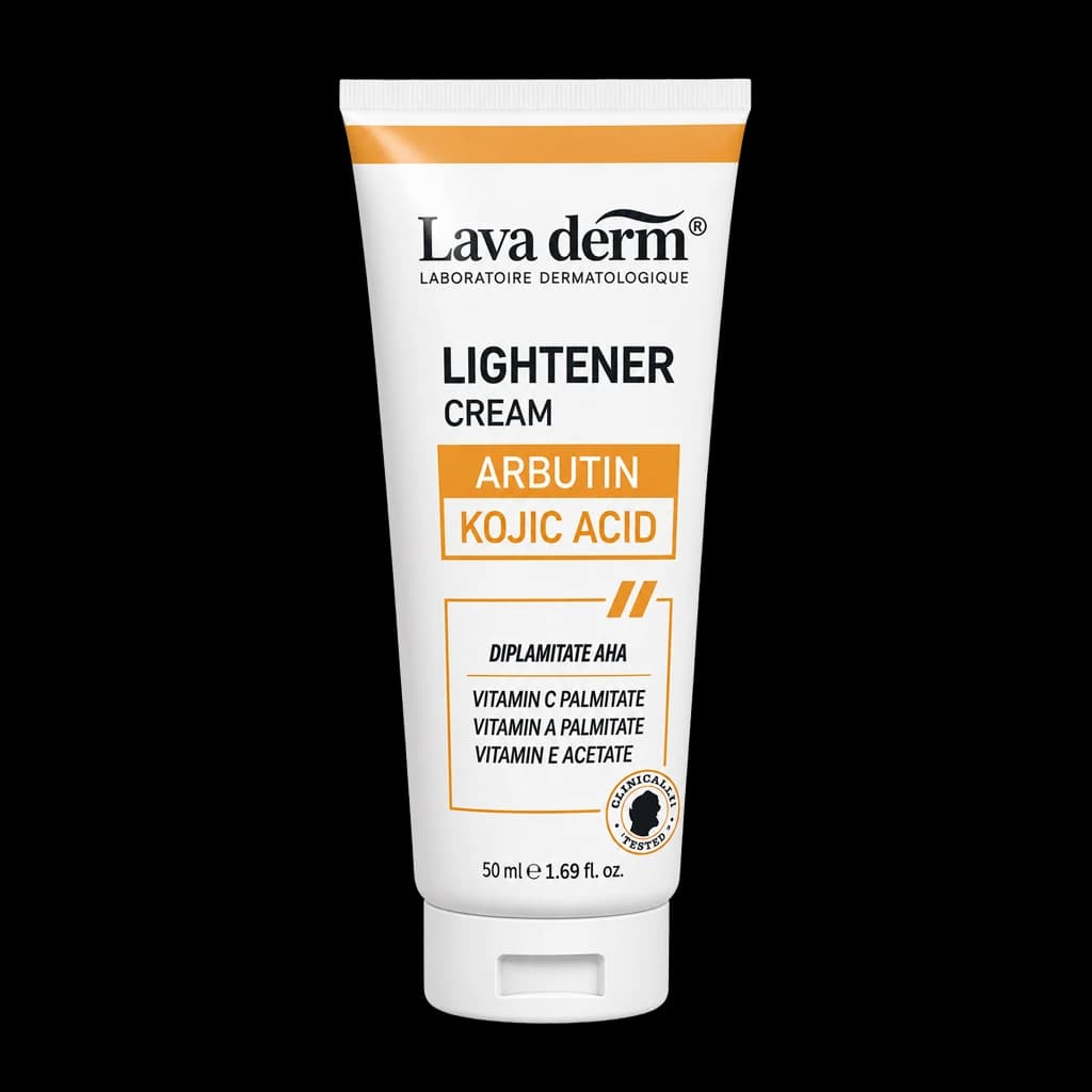 Lava Derm Lightener Cream with Arbutin and Kojic Acid, 50 ml
