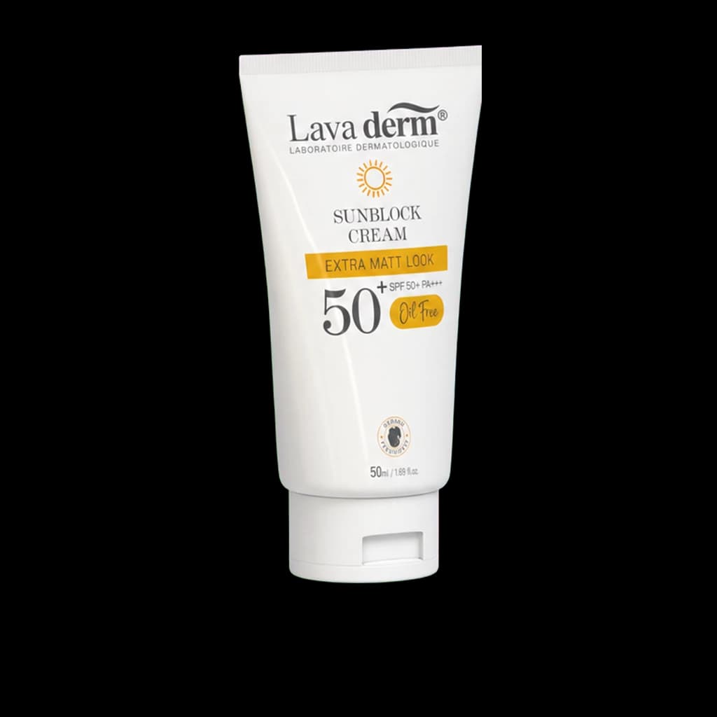 Lava Derm Sunblock Cream SPF 50+ PA+++ oil-free tube, 50 ml