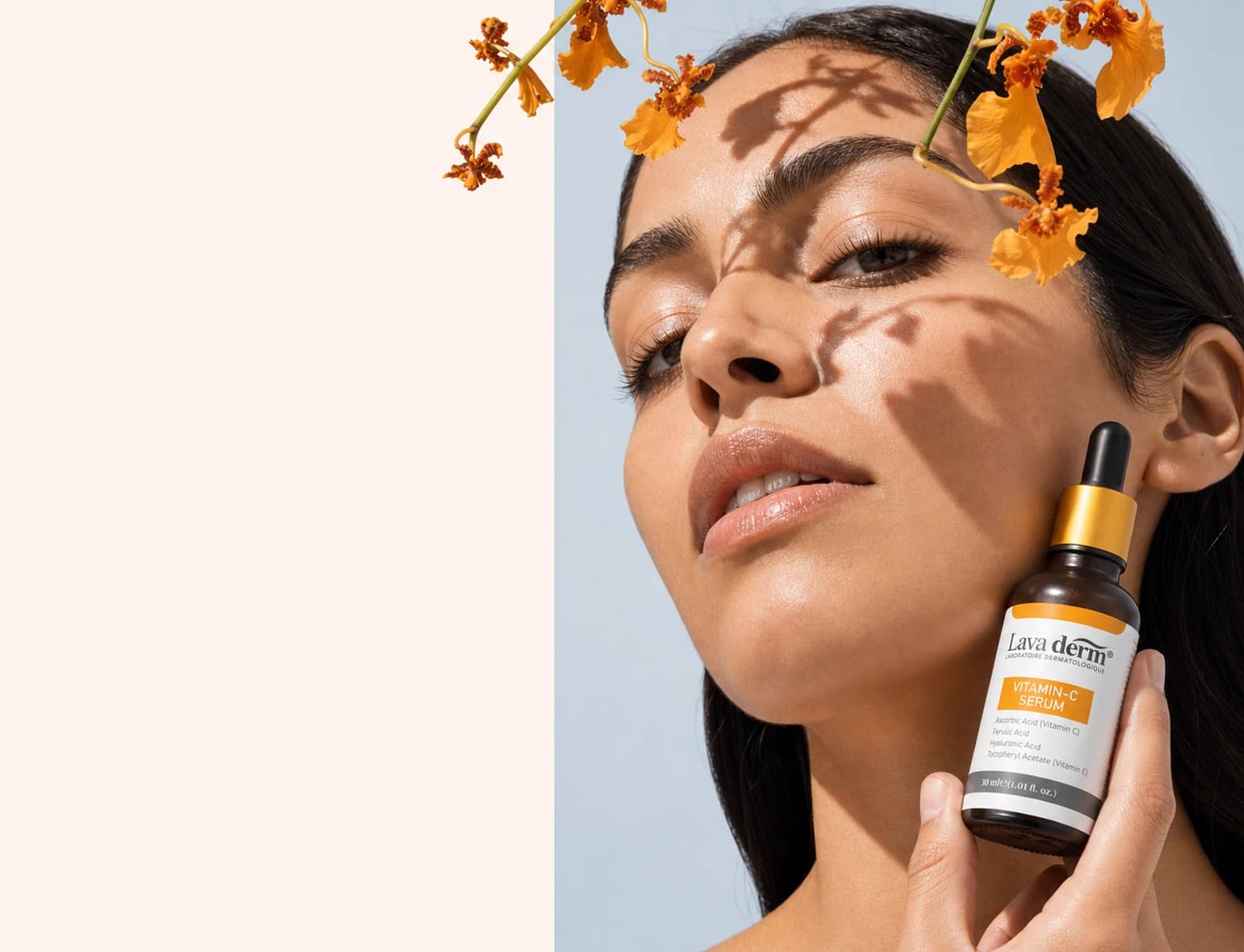 Lava Derm botanical skincare editorial