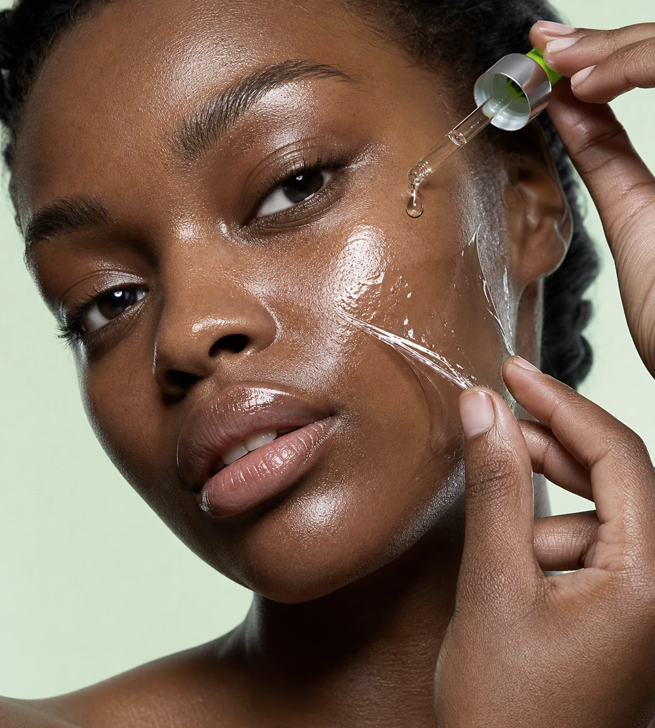 Lava Derm serum skincare portrait