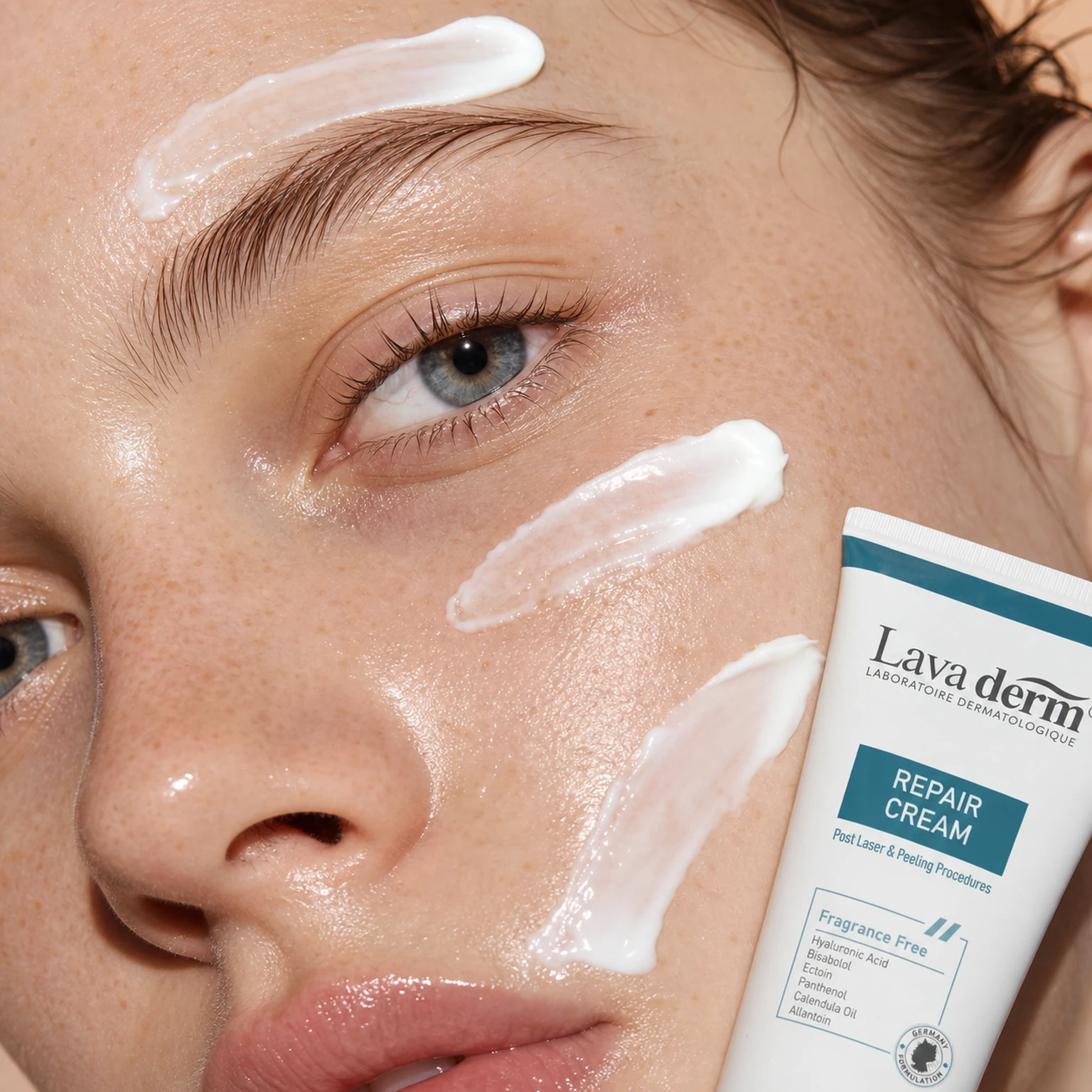 Lava Derm repair cream editorial
